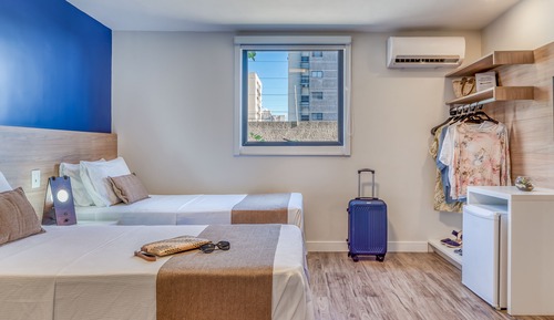 Habitación con 2 camas individuales, 2 camas individuales