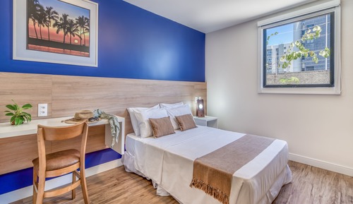 Habitación estándar con 1 cama doble o 2 individuales