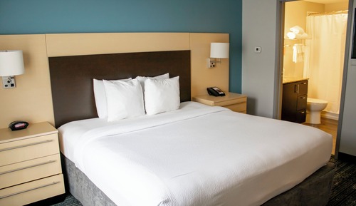 Estudio, 1 cama de matrimonio grande con sofá cama (Hearing Accessible)