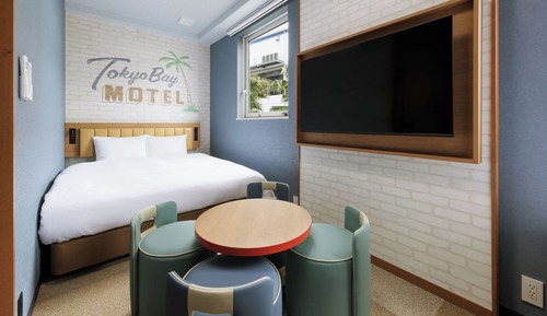 Habitación con 2 camas individuales, no fumadores (Renovated, MOTEL, Bay Hotel Building)