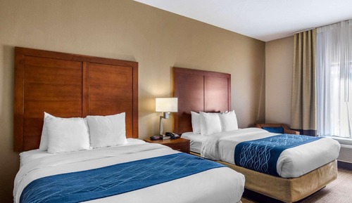 Habitación estándar, 2 camas de matrimonio, no fumadores