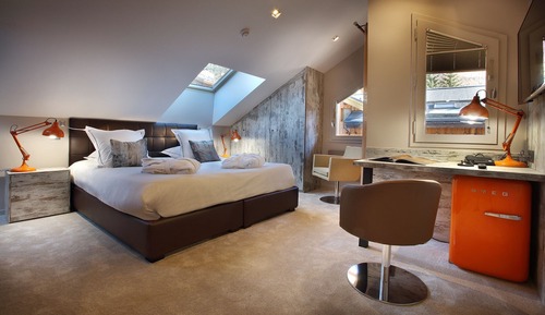 Habitación cuádruple de lujo