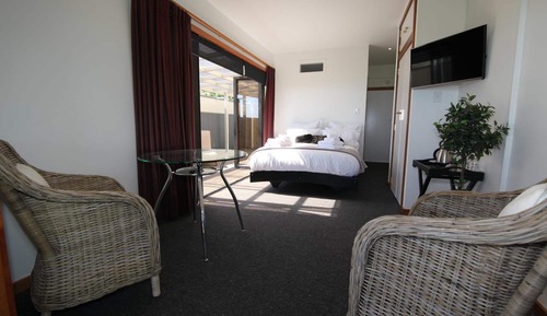 Suite, 1 cama de matrimonio, vistas a la playa (Kereru)