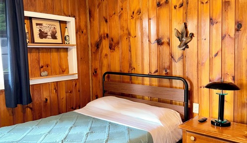 Cabaña básica, 1 cama doble