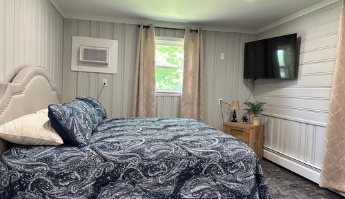 Suite estudio, 1 cama de matrimonio grande con sofá cama