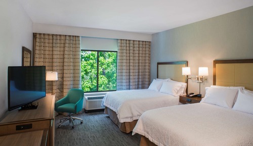 Habitación, 2 camas de matrimonio, accesible para personas con discapacidad, no fumadores