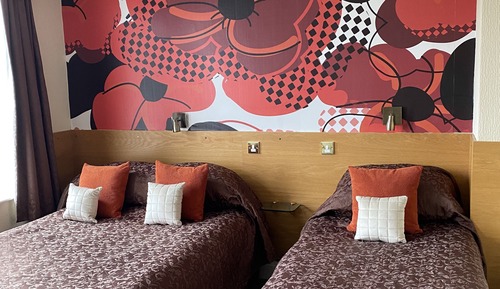 Habitación estándar doble, vistas al mar