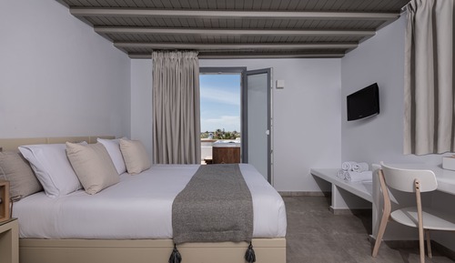 Suite, bañera de hidromasaje, vistas al mar (King)