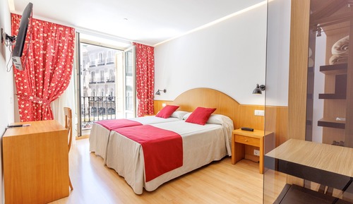 2 Habitaciones dobles comunicadas