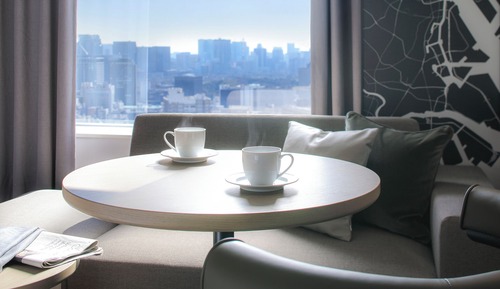 Habitación Premium con 2 camas individuales, no fumadores (35-38F,Kids under 6:Charge BF fee)