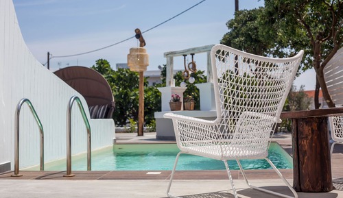 Bungalow de diseño, piscina privada