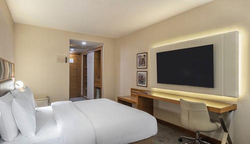 Habitación Deluxe, 1 cama de matrimonio con sofá cama