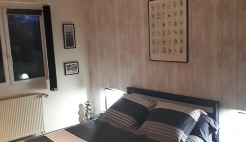 Habitación doble, baño privado, vistas al jardín