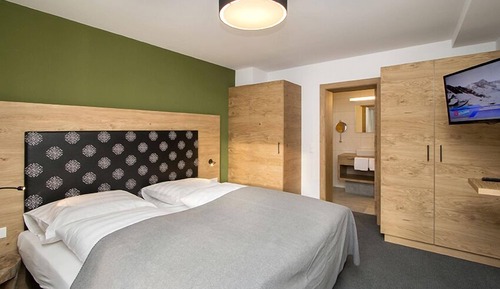 Apartamento Deluxe, 2 habitaciones, balcón, vistas a la montaña (Alpenheimat)