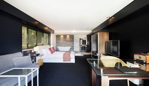 Habitación doble superior, 1 cama de matrimonio, no fumadores, vistas al mar (Modern Corner, 43sqm)