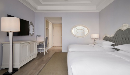 Habitación Deluxe, 2 camas individuales, balcón, vistas al jardín