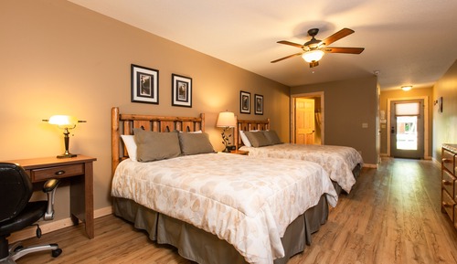 Habitación estándar, 2 camas de matrimonio, no fumadores, vistas al complejo turístico