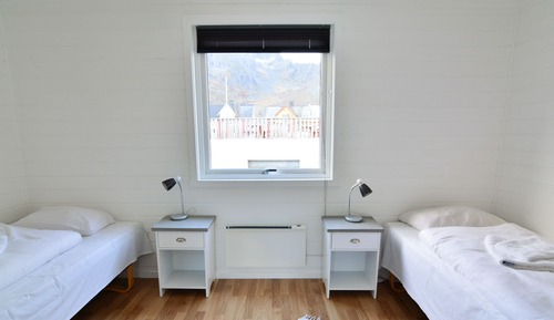 Cabaña Confort, 2 habitaciones, vistas parciales al mar