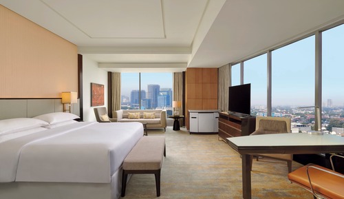 Suite junior, 1 cama de matrimonio grande (Club Lounge Access)