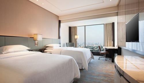 Habitación Deluxe, 2 camas dobles (Club Lounge Access)