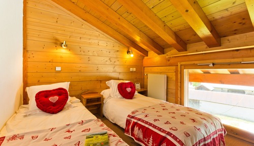 Habitación con 1 cama doble o 2 individuales