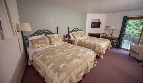 Habitación Deluxe (2 Queens & 1 Sofa - Lodge First Floor)