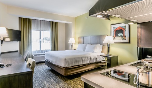 Estudio, 1 cama de matrimonio grande, accesible para personas con discapacidad (Accessible Tub)