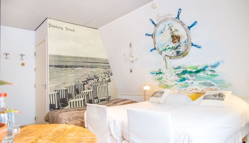 Habitación con 2 camas individuales