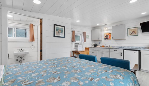 Estudio, 1 cama de matrimonio