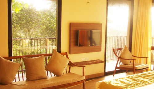 Habitación doble superior, balcón, vistas a la montaña (Forest Flame Room)