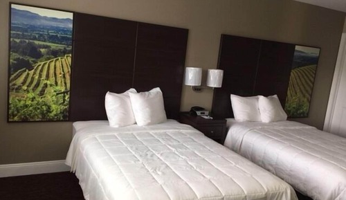 Habitación, 2 camas dobles, no fumadores