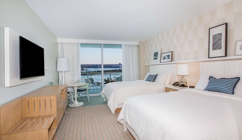 Habitación Deluxe, 2 camas de matrimonio, accesible para personas con discapacidad