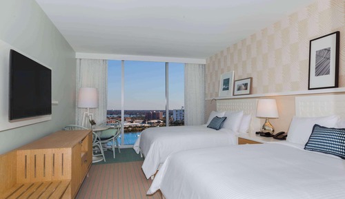 Habitación Deluxe, 2 camas de matrimonio (Intercostal View)