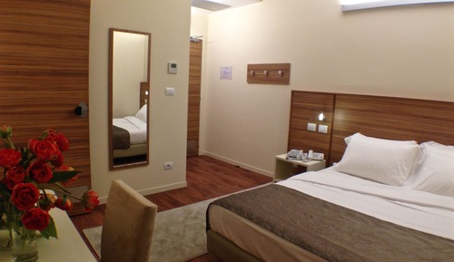 Habitación con 2 camas individuales, 2 camas individuales, accesible para personas con discapacidad