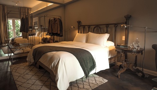 Habitación superior, 1 cama de matrimonio, vistas al jardín (CHARMING)