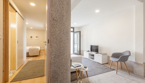 Apartamento Deluxe, 2 habitaciones, terraza, vistas al jardín