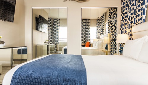 Suite, 1 cama de matrimonio con sofá cama, balcón