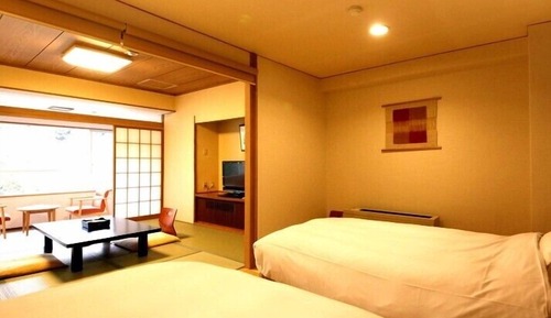 Habitación estándar, no fumadores, vistas a la montaña (Japanese-Western Style)