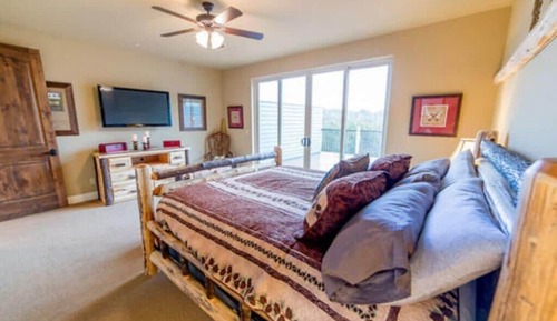 Suite Premium, baño privado, vistas a la montaña (Mist Trail Suite)