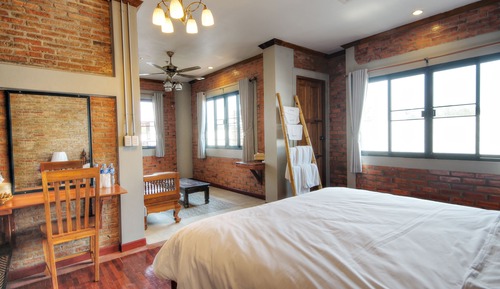 Habitación doble, balcón