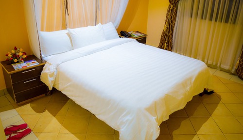 Habitación Deluxe doble de uso individual, 1 cama doble, accesible para personas con discapacidad