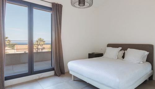 Villa Premium, 3 habitaciones, terraza, vistas al mar