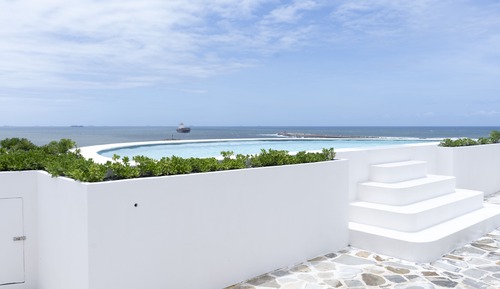 Ático presidencial, piscina privada, vistas al mar