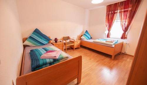 Habitación estándar con 2 camas individuales, baño privado