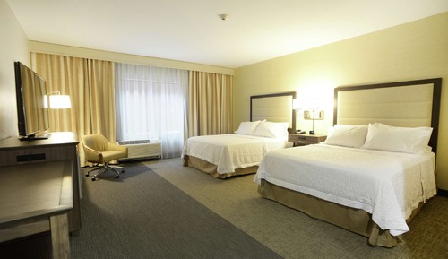 Habitación, 2 camas de matrimonio, accesible para personas con discapacidad, no fumadores