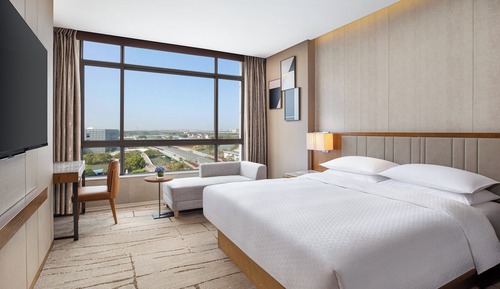 Habitación Premier, 1 cama de matrimonio grande, vistas a la ciudad