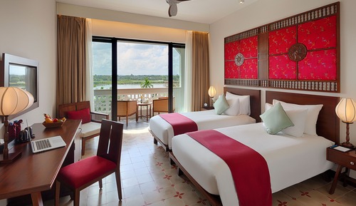 Habitación Grand con 2 camas individuales (Pool & River View)