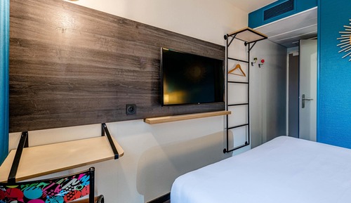 Habitación, 1 cama doble con sofá cama