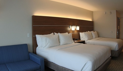 Habitación estándar, 2 camas dobles, accesible para personas con discapacidad (HEARING)