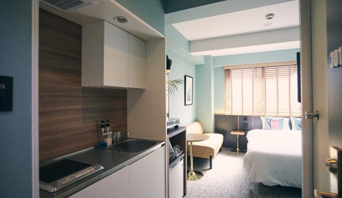 Habitación superior, 1 cama de matrimonio, no fumadores (with private kitchen)